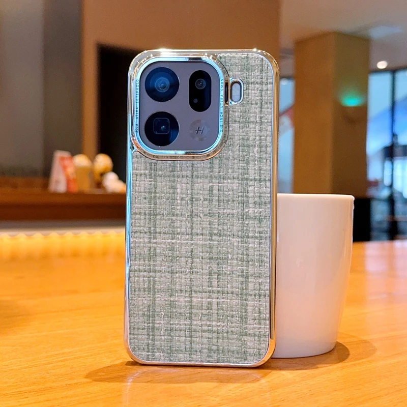 حافظة هاتف فاخرة منسوجة من البولي يوريثان لهاتف اوبو فايند X9 X9Pro X8 Pro X8S + X8 حماية شاملة للغاية وغطاء توسيد