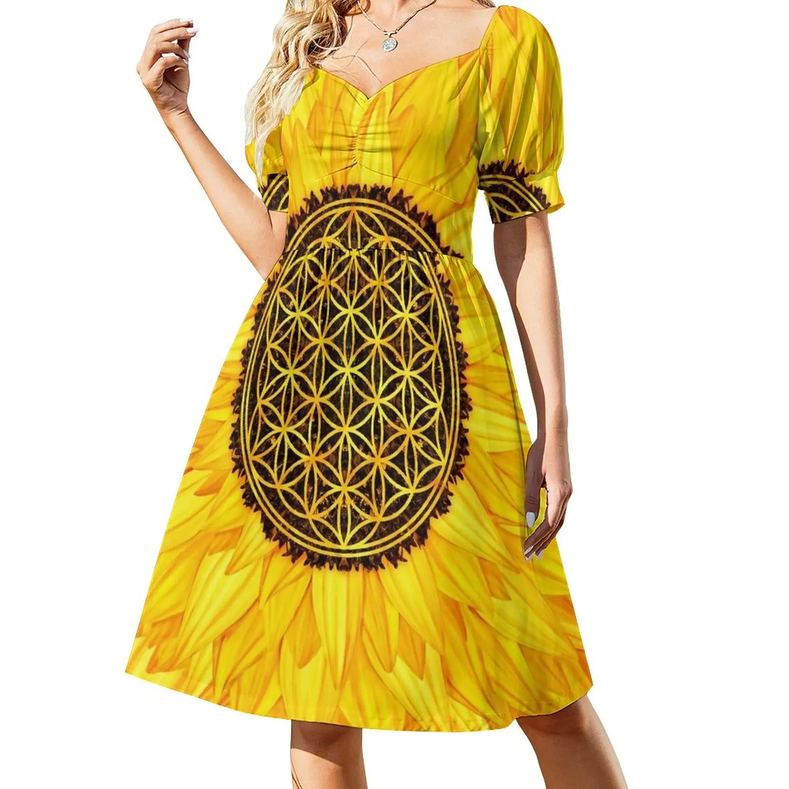 

Flower of Life -Sunflower #1 Dress summer dresses ladies 2023 long dresses for women ladies dresses for women 2023 Bride dresses