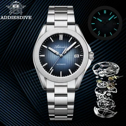 ADDIESDIVE New 2025 Automatic Mechanical Watch BGW9 Blue Luminous 20Bar Waterproof Sapphire  Japan NH35A Watch For Man AD2080