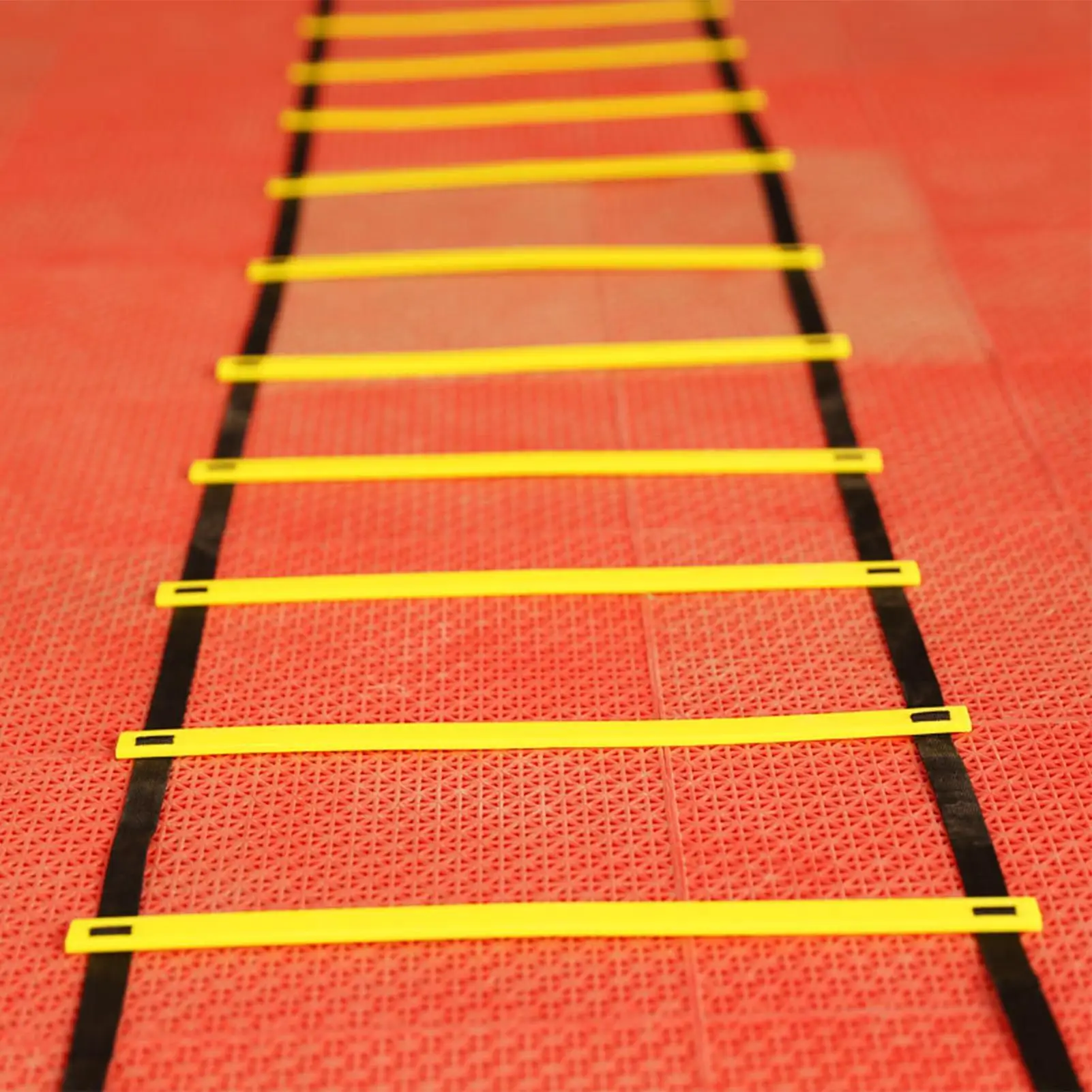 Snelheidsladder Oefenladders voor behendigheidstraining Opbergtas Inclusief Instant Set-up Exerciser voor sporttennissockey