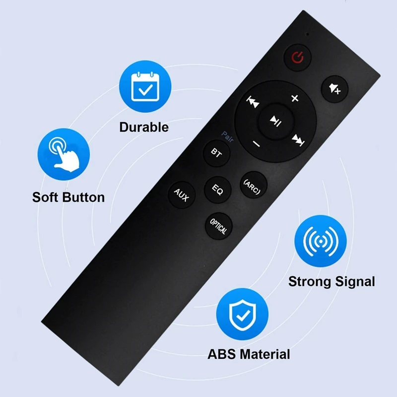 ABAC-เปลี่ยนรีโมทคอนโทรลสําหรับลําโพง Soundbar 5000 Series TAB5105 TAB5108 TAB5305 TAB5105/94 TAB5305/12 TAB5305/98