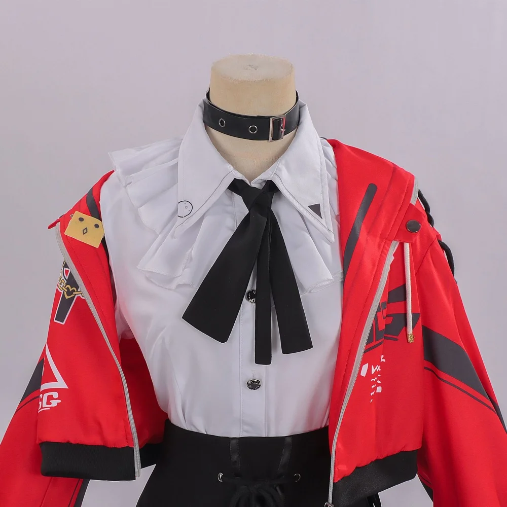 NTE Lacrimosa Cosplay Costume Neverness to Everness Lacrimosa Coat Shirt Skirt Socks Full Set view 6