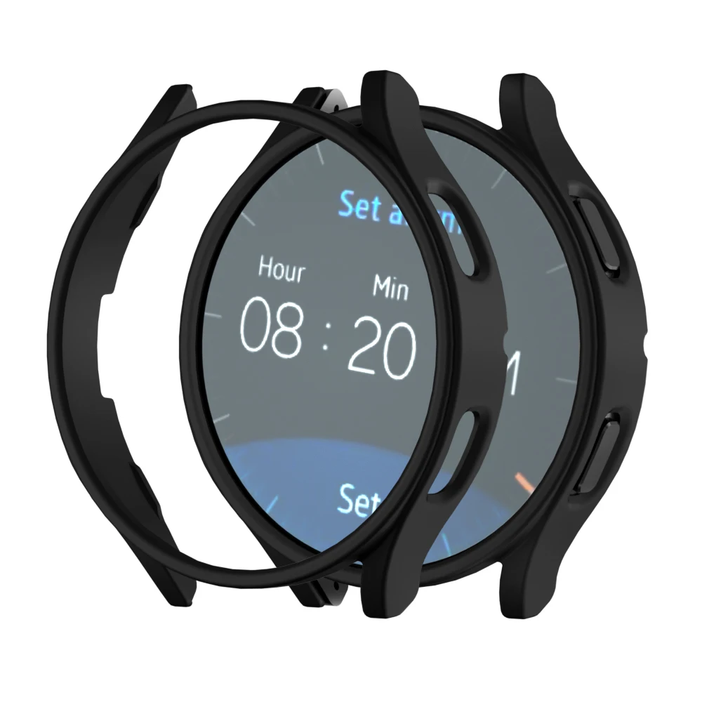 Galaxy Watch 4 5 6 40mm 44mm Cover for Samsung Galaxy Watch5 Pro 45mm Protection Case Plastic Coverage Protector Bumper no glass