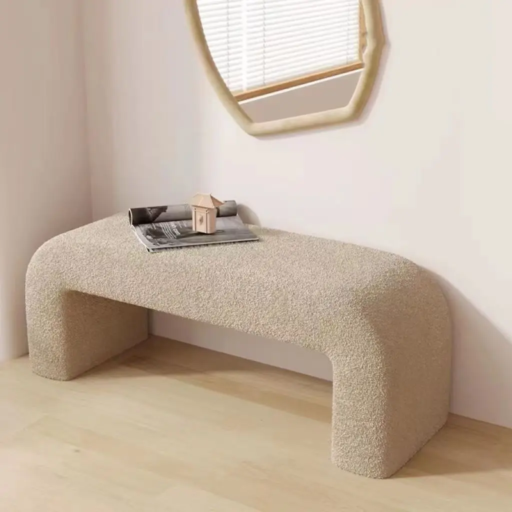 

Hallway Ottoman Shoe Changing Stool Sofa Stool Bed Tail Stool Shoe Stool Nordic Furnitures Bench Chair Wood Chair Living Room Ch