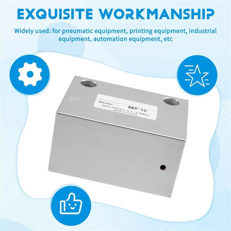 AC23-KKP-15 Pneumatic Valve Cylinder Speed Boost Acceleration Pneumatic Rapid Valve Rapid Escape Valve