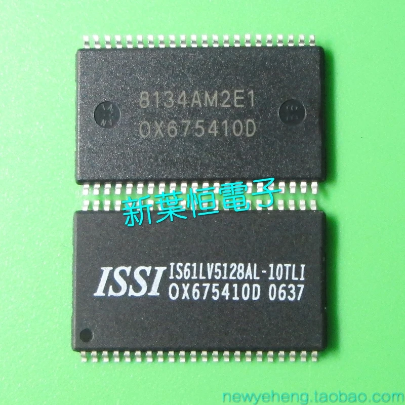 Free shipping  IS61LV5128AL-10T IS61LV5128AL-10TLI IC   10PCS