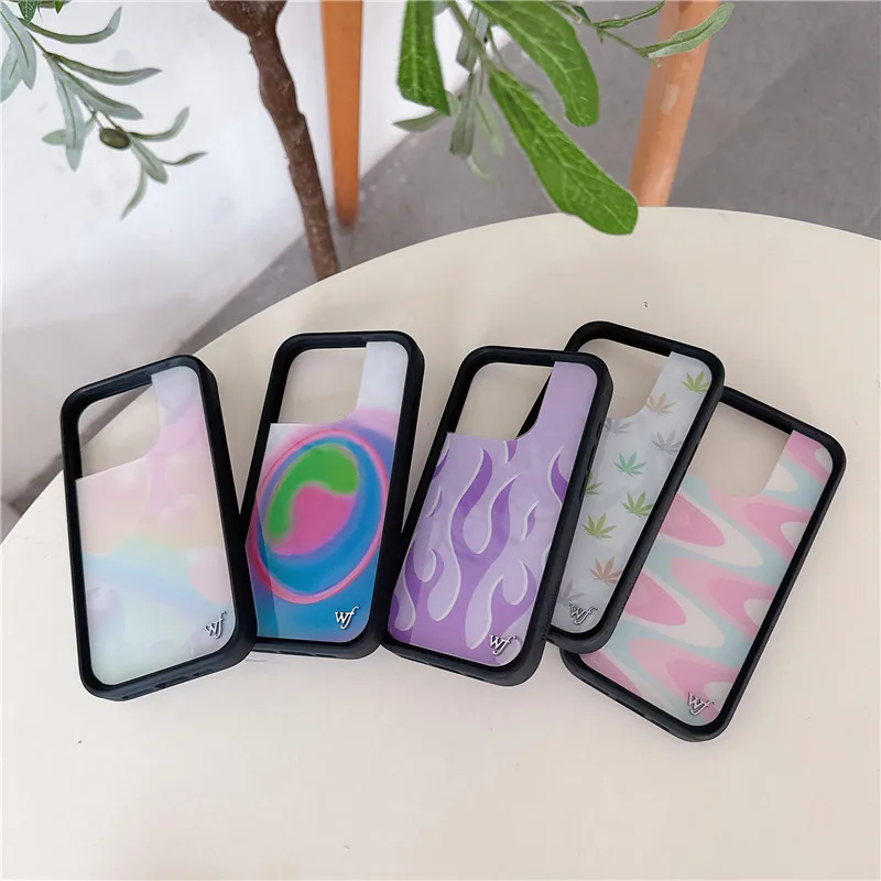 Wildflower Aura Aurora iPhone Case 16 15 14 13 12 Pro Max