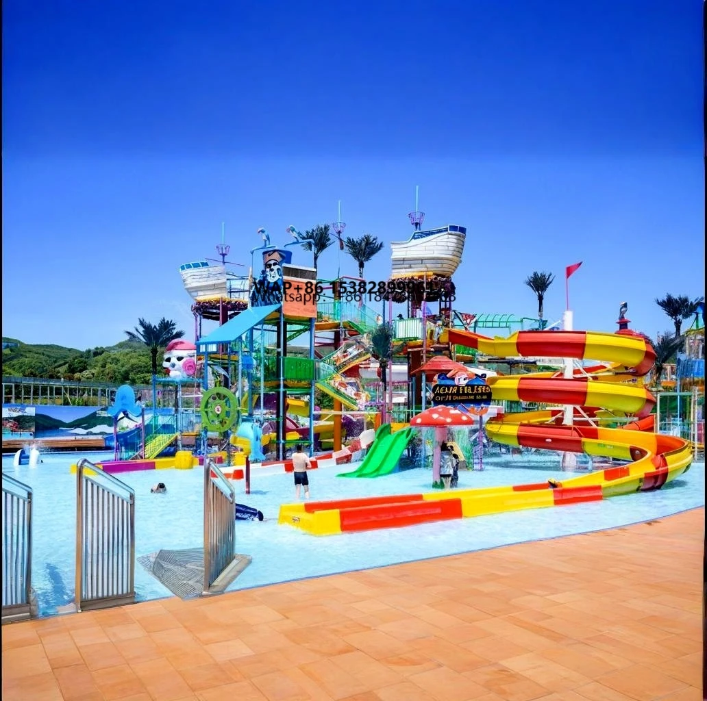 

Factory Provided Directly New Fiberglass Pools 8Ft Depth Creative Bowl Slide Water Play Equipment
