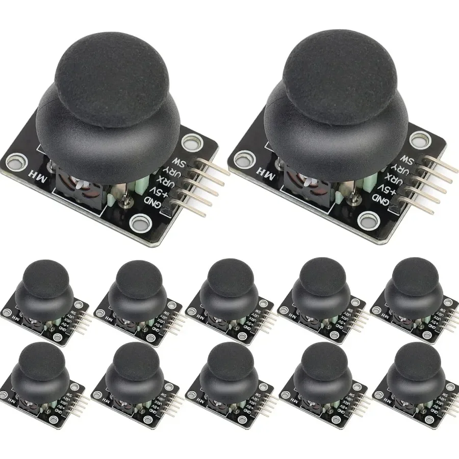 

12 Pack Joystick Module Game Console Dual-Axis XY Joystick Module KY-023 Control Stick Sensor Board Compatible with PS2 Arduino