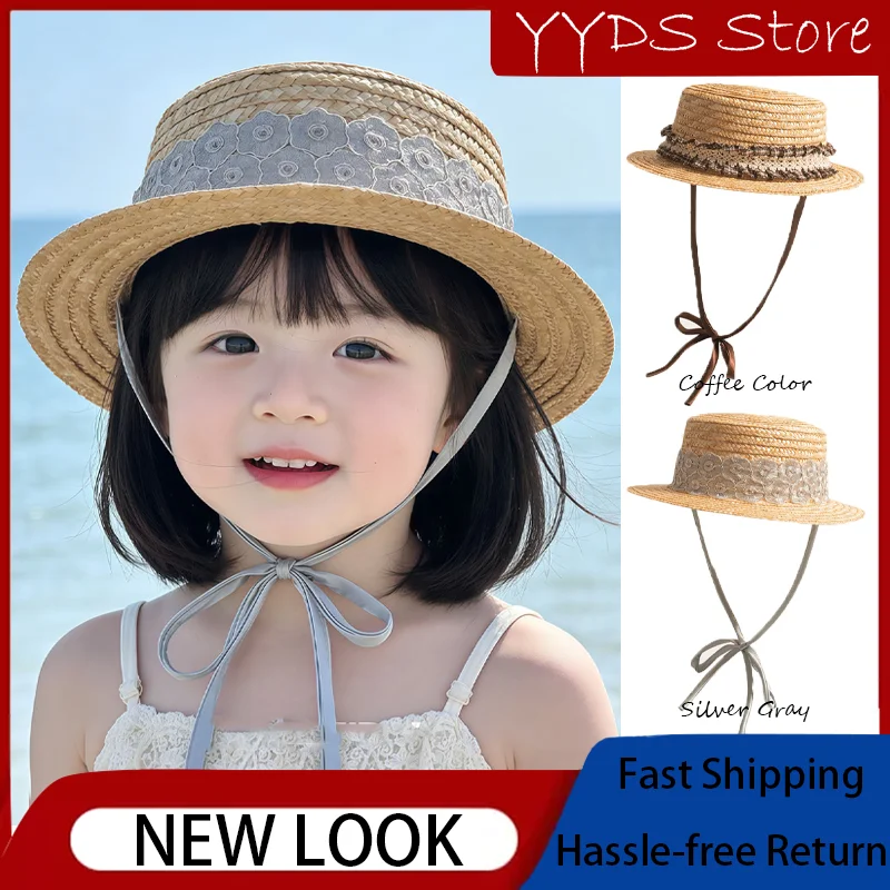 cappello-da-sole-estivo-in-paglia-con-pizzo-floreale-e-cinturino-tesa-larga-protezione-uv-per-bambine-ideale-per-vacanze-spiaggia-attivita-all'aperto-e-uso-quotidiano