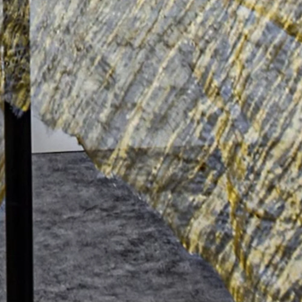 

Золотой цвет тканая пальма с рисунком из твердой пряжи ткань фон свадебное украшение потолок вспышка платье занавес дизайнерская ткань для шитья