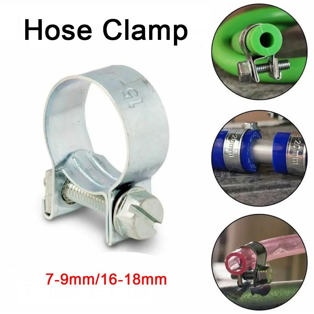 Fixing Tool Hose Clamp Assortment Kit Fixed Pipe Clip Pipe Fittings Carbon Steel Galvanized Pipe Hoop