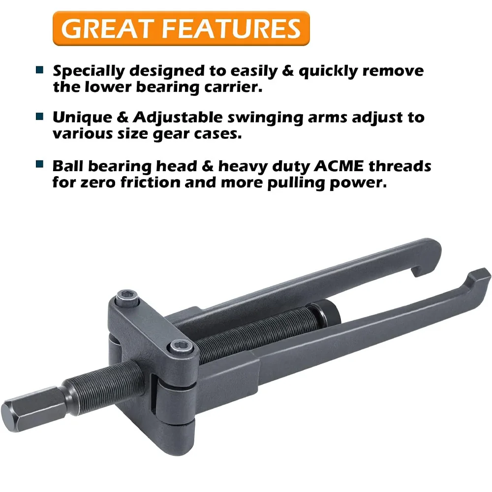 Lower Bearing Carrier Puller Fits for Yamaha Johnson Evinrude Mercury Honda Mercruiser Compatible with Most Gearcase115hp and Ab