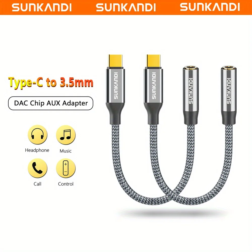 Sunkandi Usb C To 3… - image