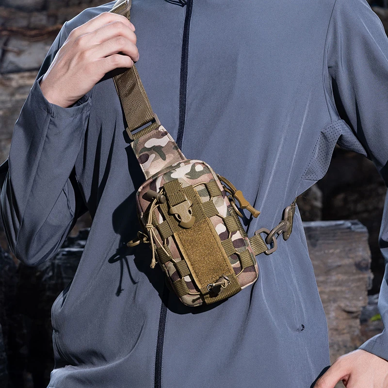 

New Tactical Multifunctional Waist Bag Men's Outdoor Hiking Cycling Water Bottle Bag Belt Phone Bag Accessory Bag for Outdoor