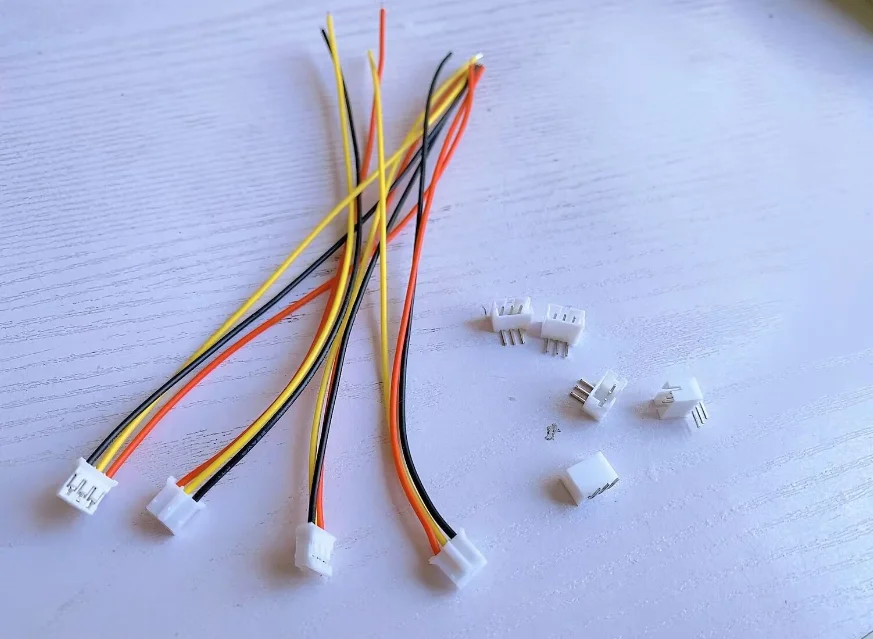 

100 SETS Mini Micro JST-PH 3-Pin Connector plug with Wires Cables 150MM