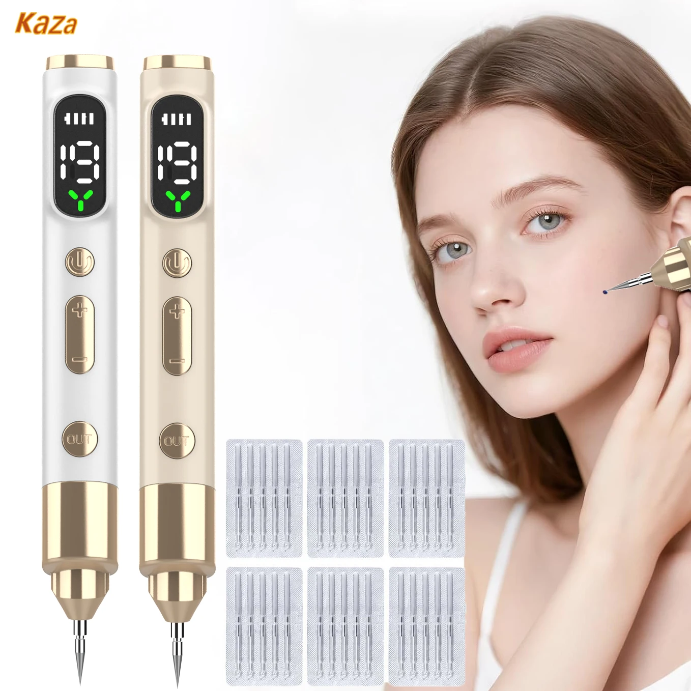 Skin Tag Remover for Face & Body Wart Remover Wart Eliminator Electric Freckle Dark Spot Mole Removal Skin Tag Remover Pen