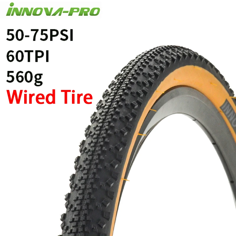 INNOVA PRO IB-3010 700x40C Tire for Road MTB Off-Road Bike 50-75PSI 60TPI 29inch 40-622 Folding Tire RACE Bicycle Cycling Tire