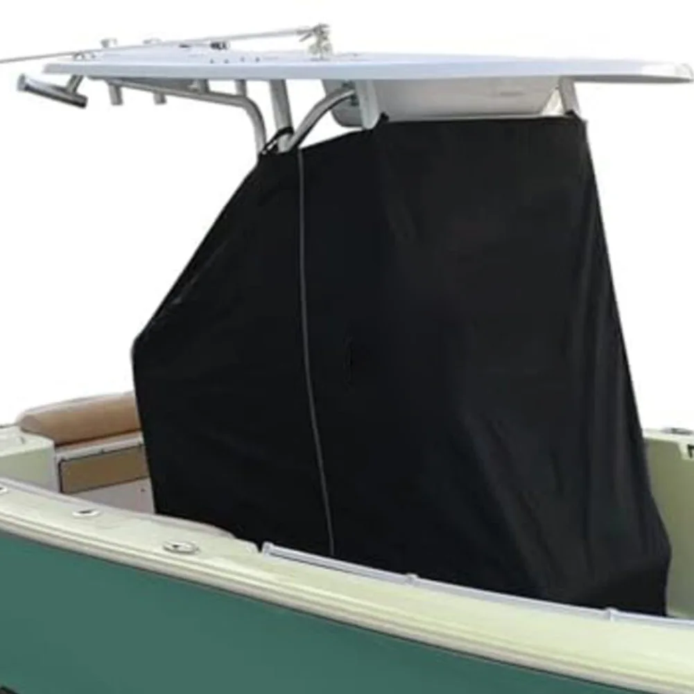 T-Top Center Console Cover for Boats Providing Protection Against Fading Cracking and Tearing in Outdoor Conditions