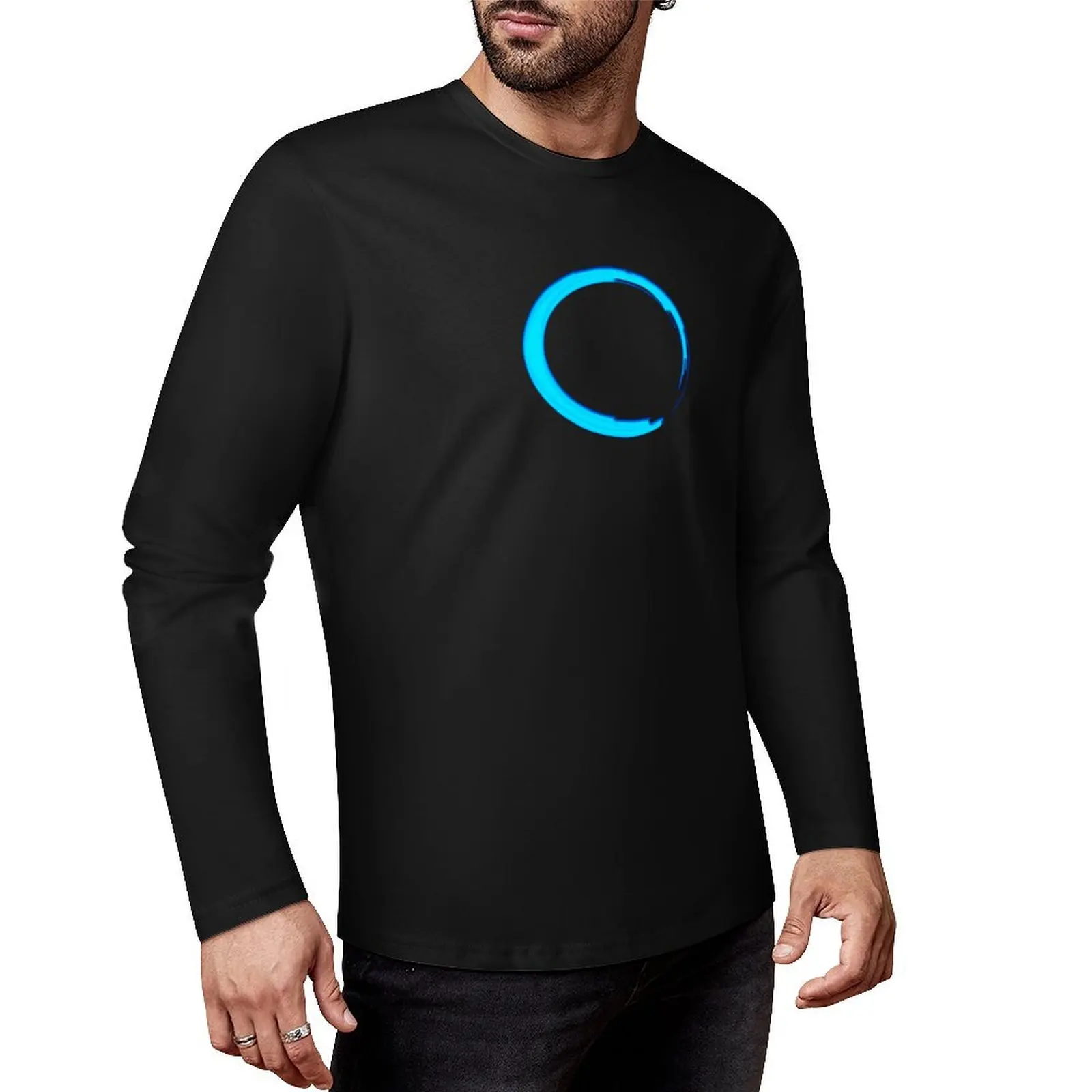 

Enso, Zen, Circle of Enlightenment, Meditation, Buddha, Buddhism, Japan Long T-Shirt aesthetic clothes t shirt men