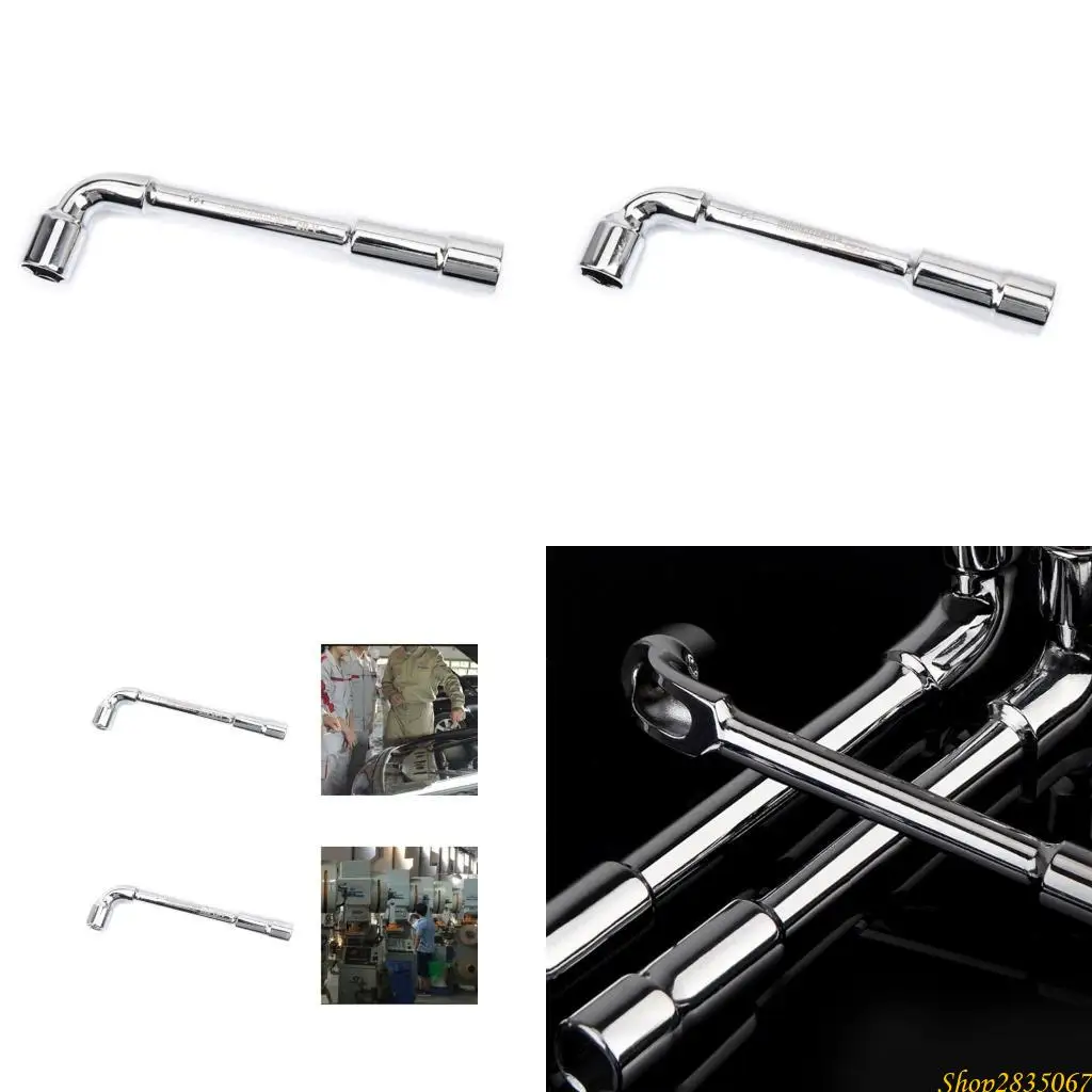 

CRV Steel L Type Socket Spanner L Wrench Hexagonal Torque Hand Tools Automotive 831F