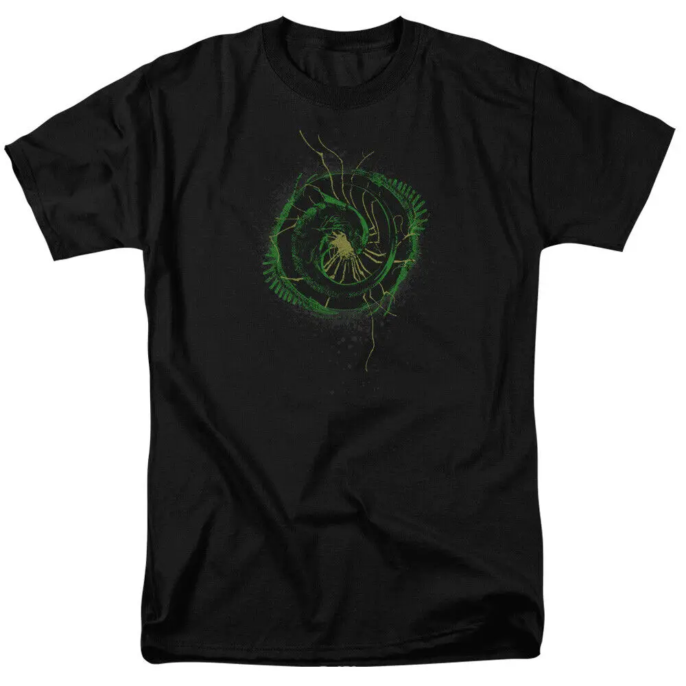 Alien Xenomorph Shield T Shirt Licensed Sci Fi Horror Movie Retro Classic Black