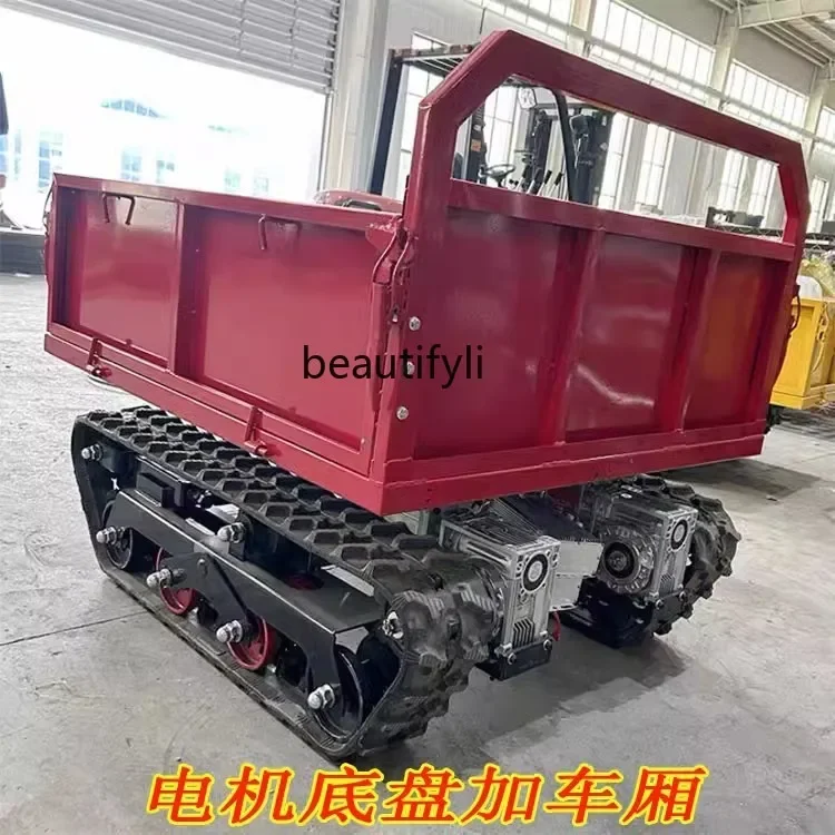 ssL178 23 محرك مزدوج التحكم عن بعد الهيكل الزاحف معالجة الهيكل الزراعة والغابات والبستان نقل جميع التضاريس