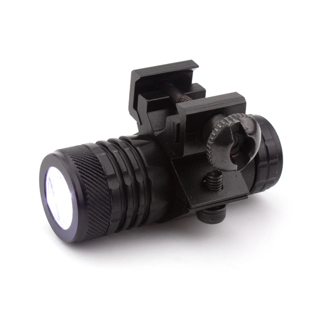 Tactical Weapon Gun Light Flashlight Airsoft Hunting Flashlight Mini Pistol Gun Searchlight for 11/20mm Rail