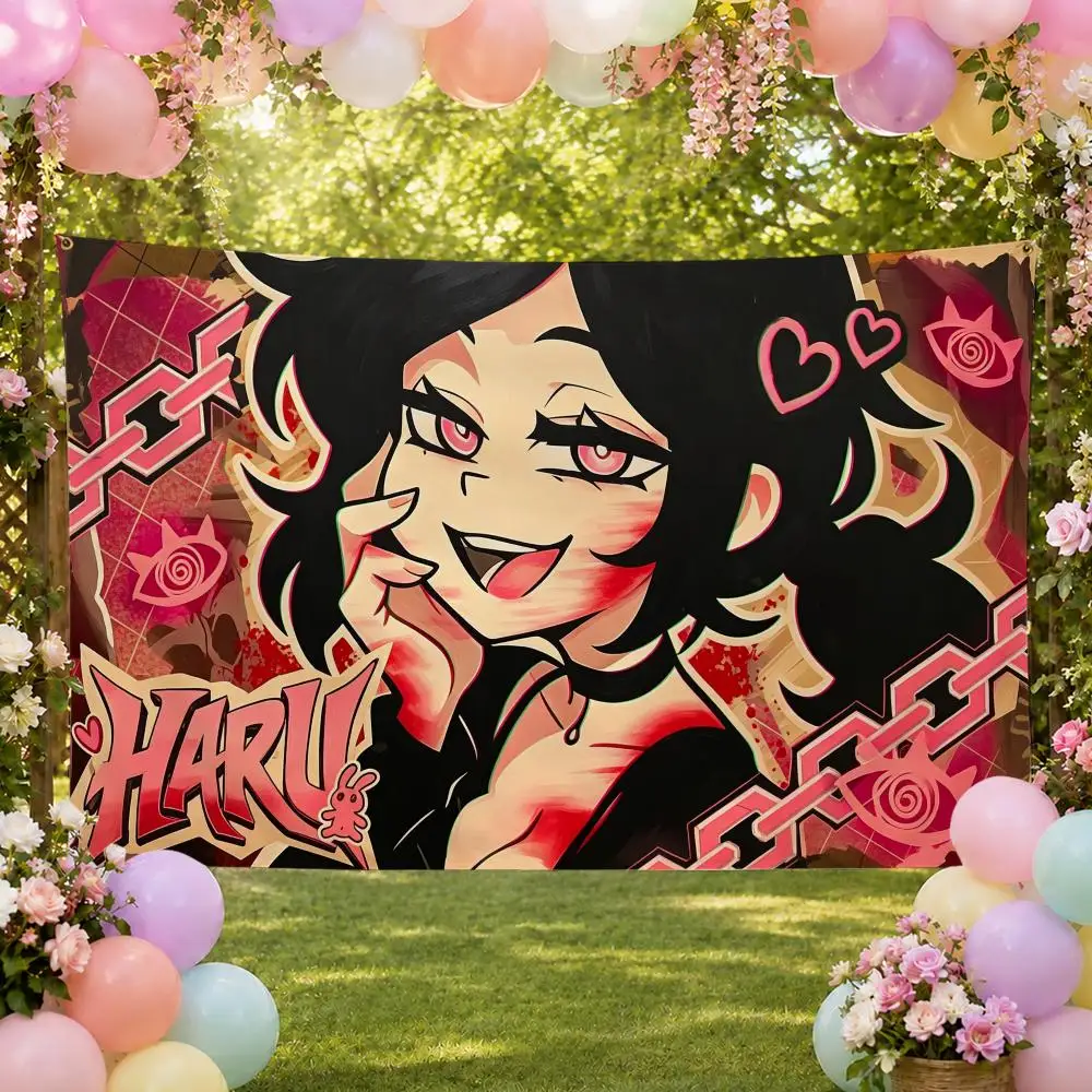 Game The Coffin of Andy and Leyley Flags Fan Banner Tapestry Wall Hanging Garage BarDorm Camp Party Outdoor Home Decor Gift