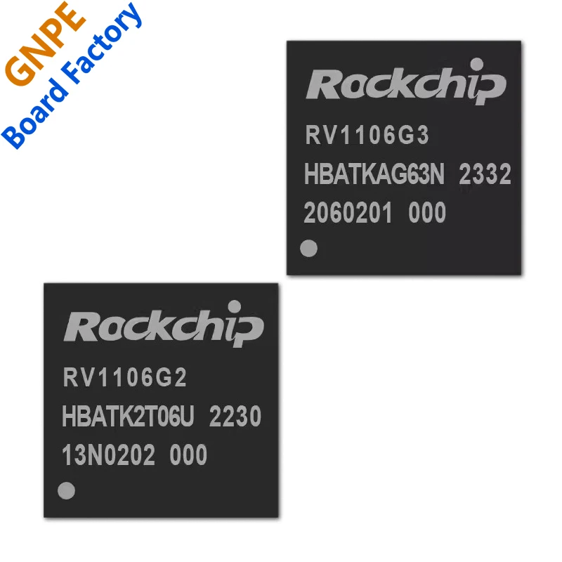 Prosesor penglihatan chip RV1106 G2 G3 asli, Cortex-A7 lengan bawaan SoC