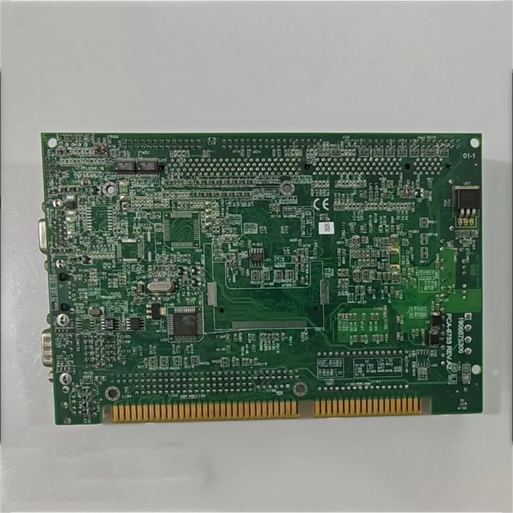 For Advantech industrial control board PCA-6753F ISA half length card PCA-6753 REV A2