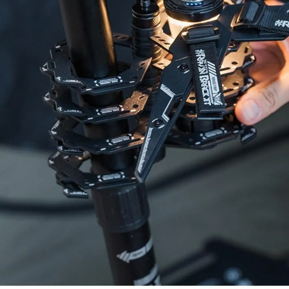 

19 lamps 38 lamps mecha array lamp stand outdoor camping atmosphere lamp stand aluminum alloy lamp stand