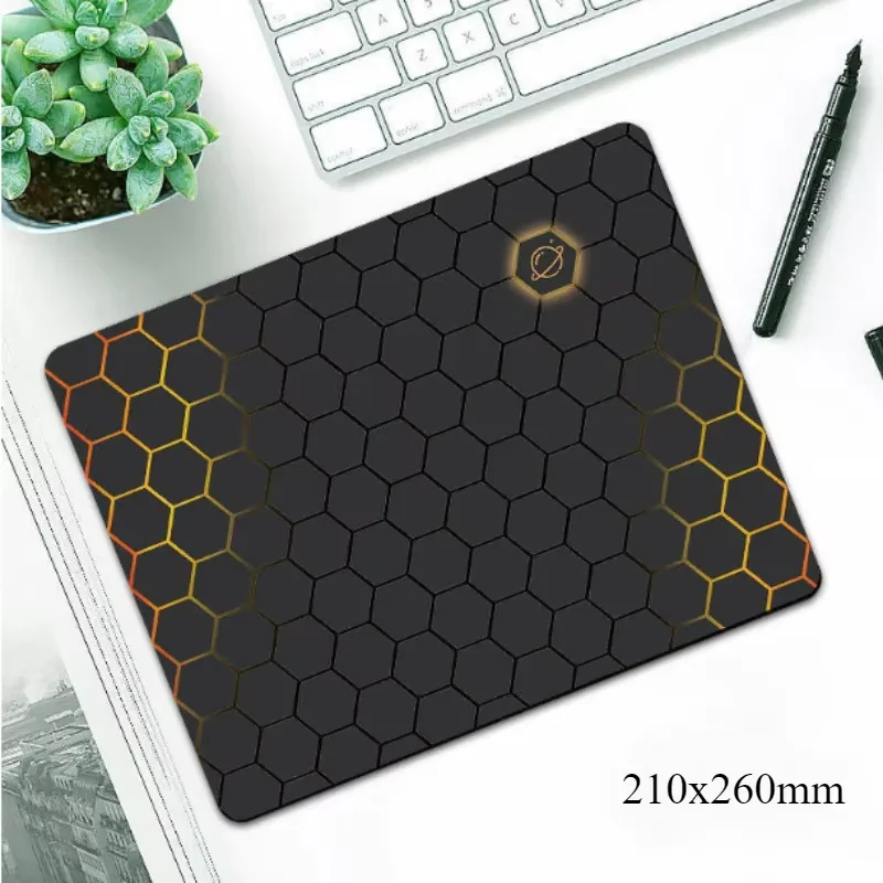 

Black Grid Mouse Pad Small Size Gaming Pad Wrist Protector Office Supplies Desk Accessories Luxury Notebook Accessories