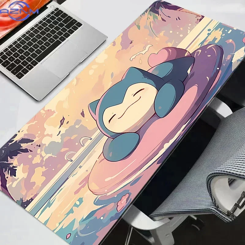 Pokemon Pikachu Gengar Mouse Pad Gamer Notebook Games Mouse Pad XXL Keyboard Pad Large Mousepad Mouse Mat Gaming Desk Mat Rug