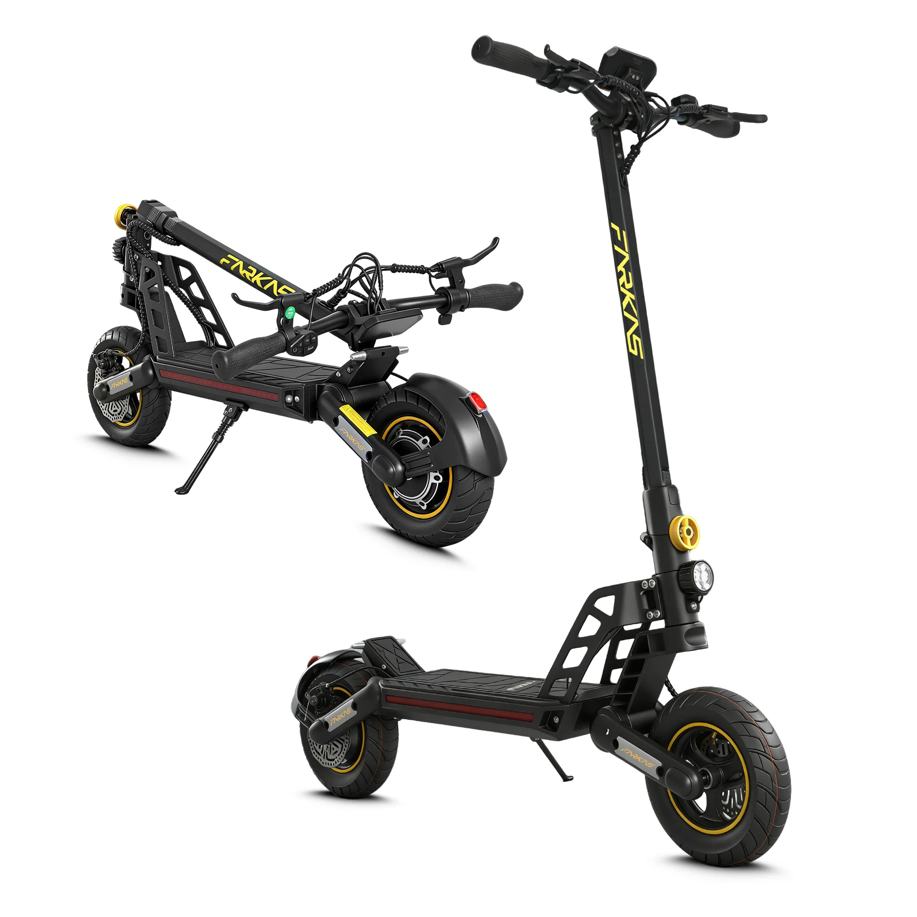 MX-17 Foldable E-Scooter for Adults 800W 48V 10.4Ah Max Speed 55KM 10 Inch Tires Large LED Display Folding E Scooter