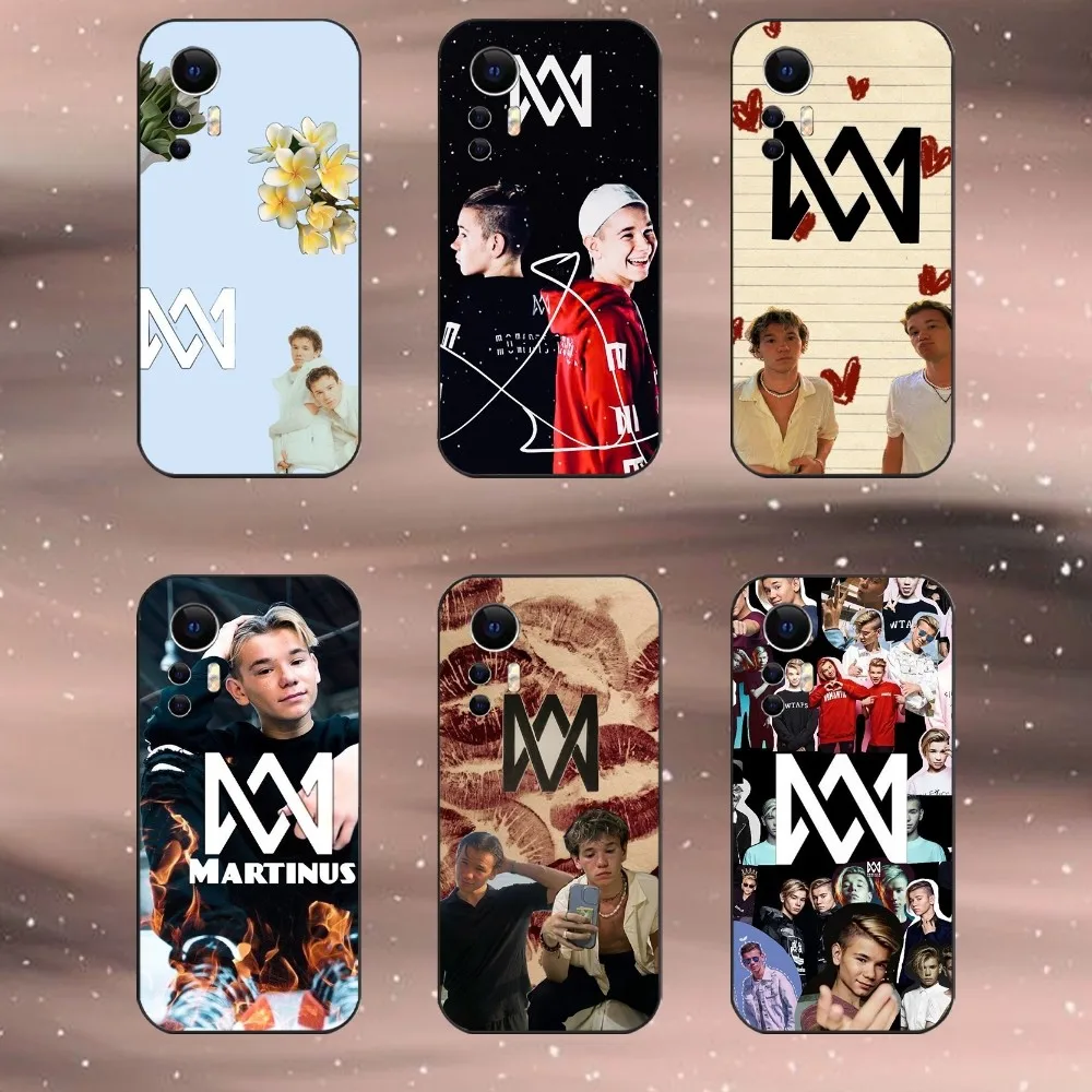 Marcus-S And M-Martinus Music Phone Case For Xiaomi 11 Redmi Note 11 5G 8T 9A 9 10T Note8Pro Note9 12SUltra Black Case