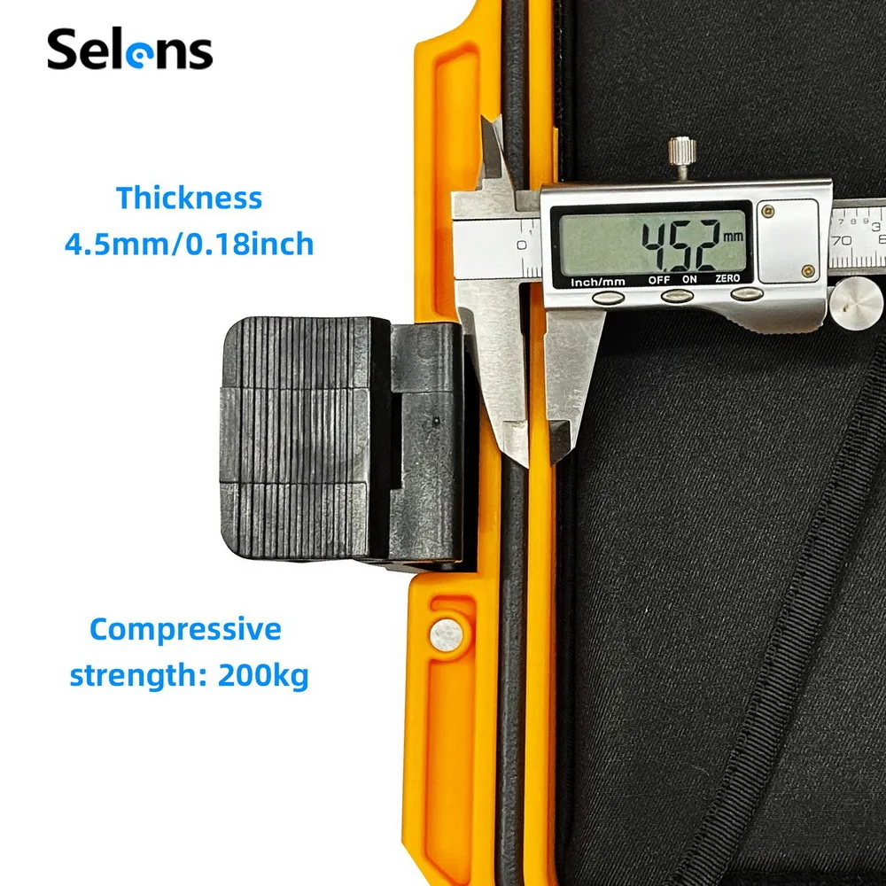Selens SHP2_SE5129-S-Y Padded Dividers WaterProof Dry Lockable Hard Shell Camera Box Protection Case for Photography Equipment