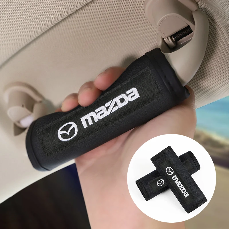 

Чехлы на ручки на крышу автомобиля, защитные перчатки для эмблемы Mazda MX5 6 Atenza 3 Axela 2 CX3 CX5 CX7 RX7 626 CX30 323 626