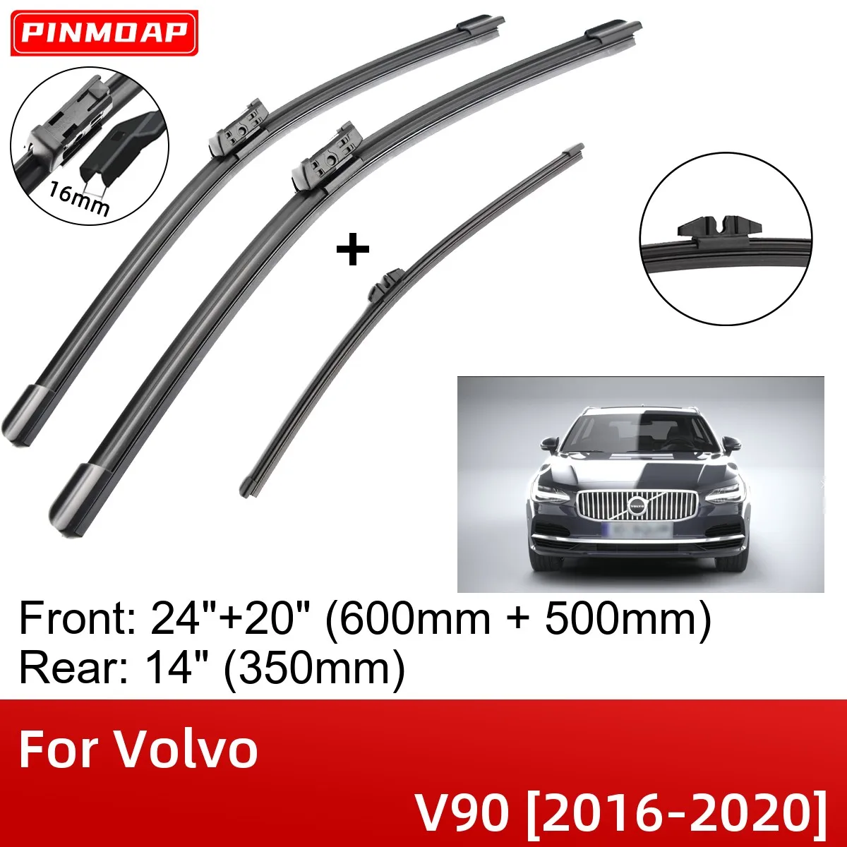 For Volvo V90 2016-2020 24