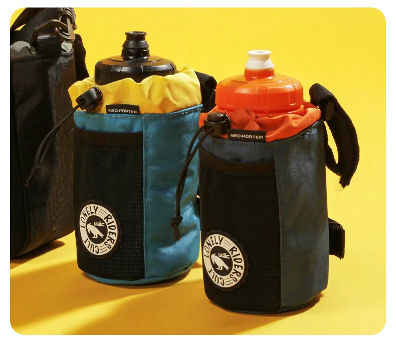 ULAC Fahrrad-Lenkertasche, 1/1,1 l, MTB, Rennrad, Roller, C-HOLD, wasserdichte Vorbautasche, Radfahren, Wasserflaschentasche mit abnehmbarem Streifen – Detail 30