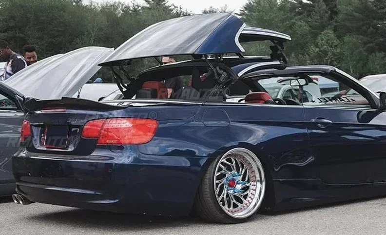 Car Rear Trunk Spoiler PSM Style Car Rear Spoiler Body Kit For BMW E92 M3 330i 330d 335i 328i 2006-2010 Car Accessories view 5