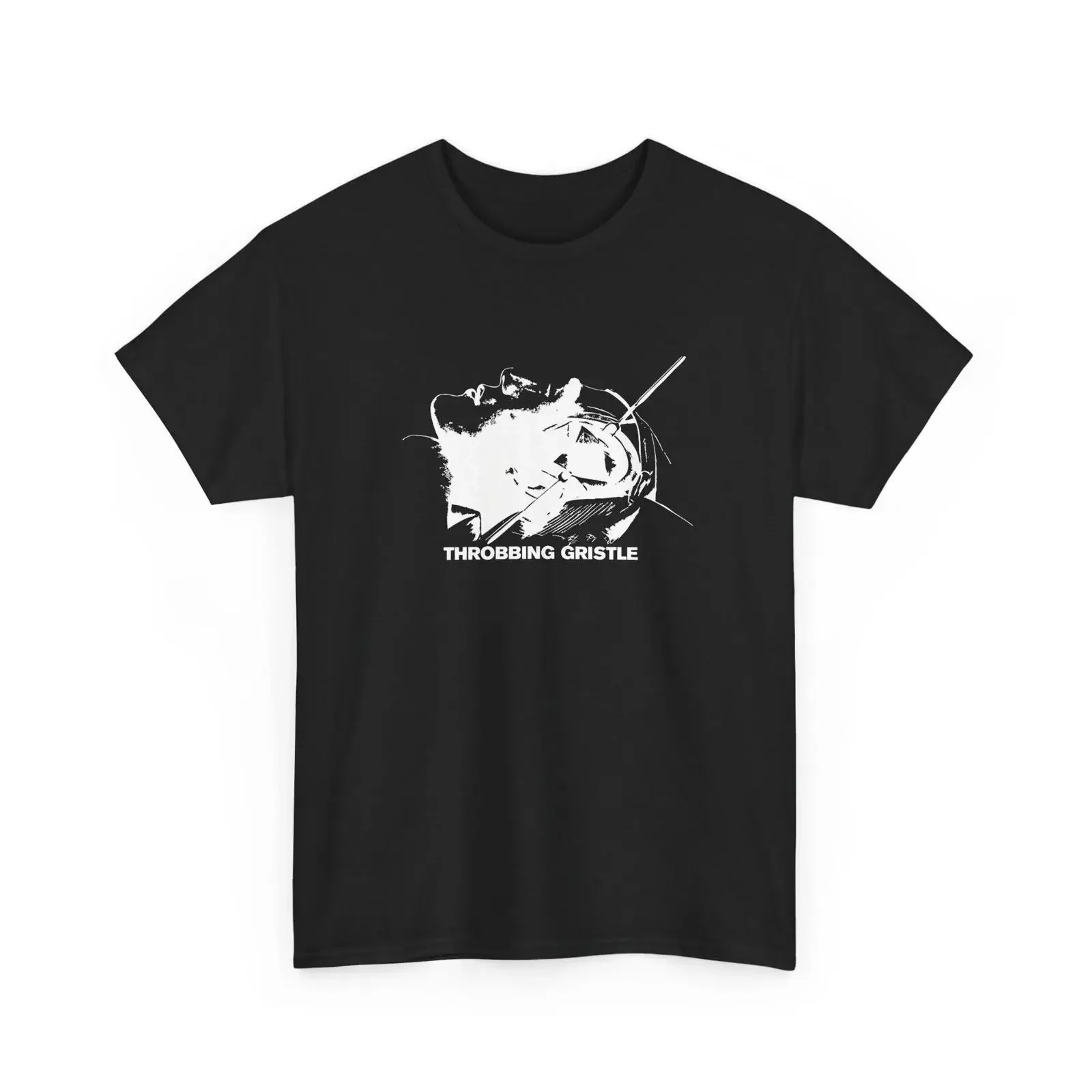 Throbbing Gristle T Shirt Industrial Noise vintage Washed Unisex Comfortable fashion Casual designer clothes homme Soft