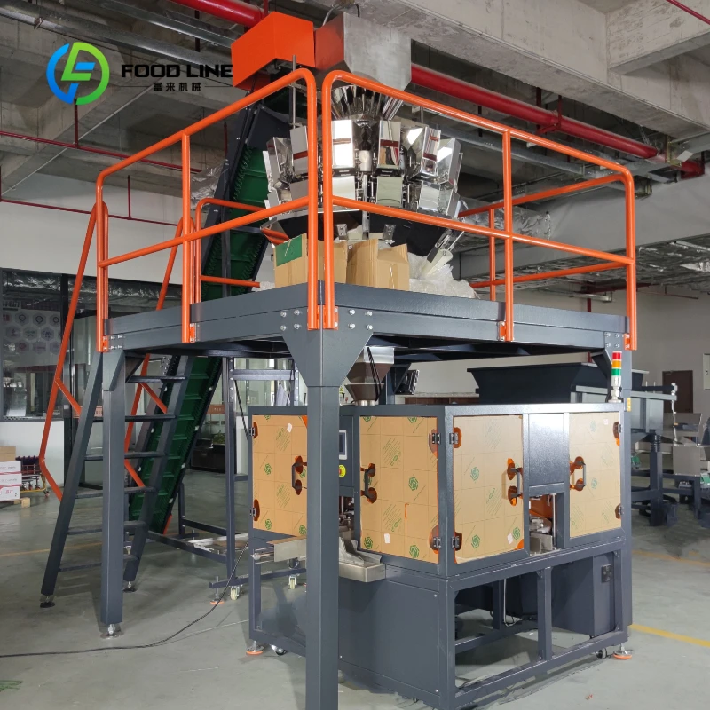 Customized Electric Automatic PLC Rotary Box Filling Machine for Food Hardware Fastener Packaging and Sealing Machine