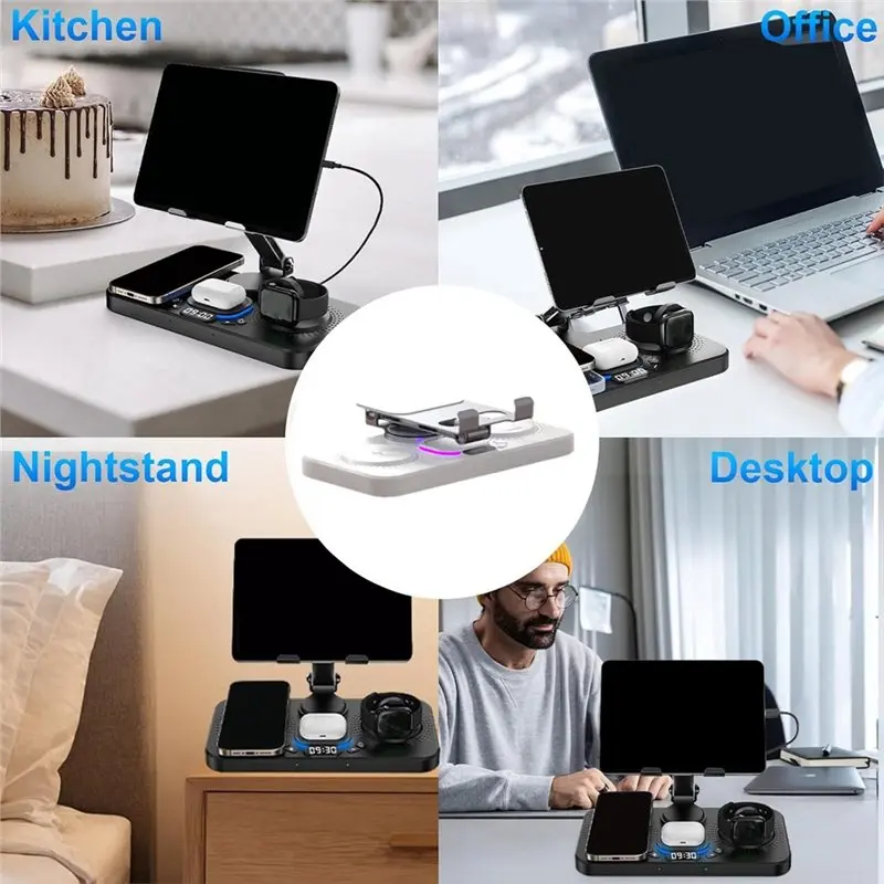 b71b-wireless-6-in-1-con-supporto-per-ipad-orologio-e-luce-ambientale-a-7-colori-per-smartwatch-colore-bianco