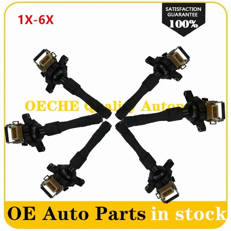 1X-6X 12137599219 12139067830 Ignition Coil FOR BMW M52 E46 E39 X5 E36 325 330i 328 525i 3.2L 12131703825 12131404309