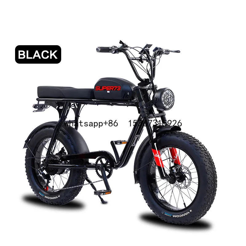 Super73 S3 Top quality 1500w 48v lithium battery high power e bike with full suspension fork