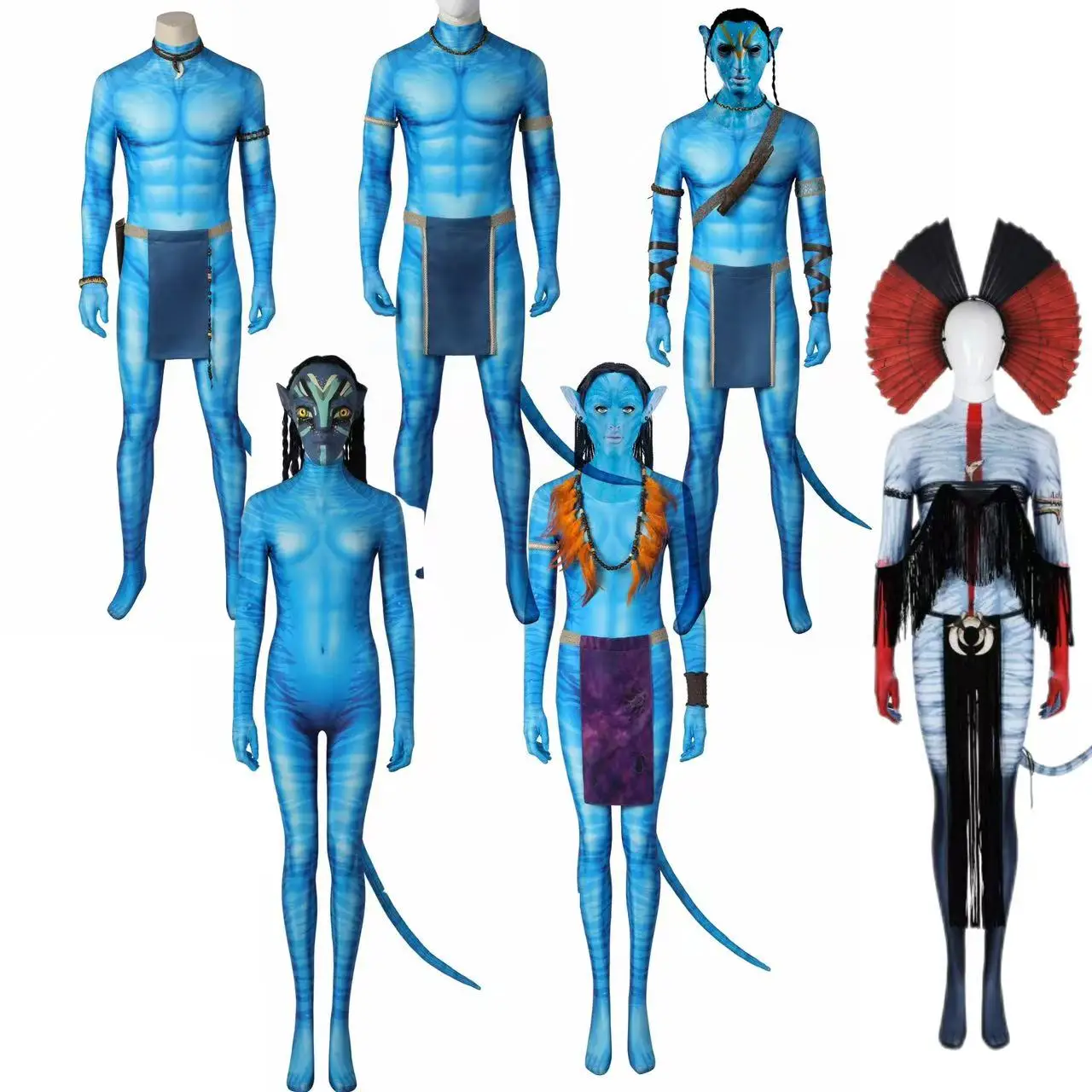 avatar-cosplay-costume-facon-eau-neytiri-feu-jake-sully-combinaison-body-deguisement-halloween-carnaval-fete-vetements