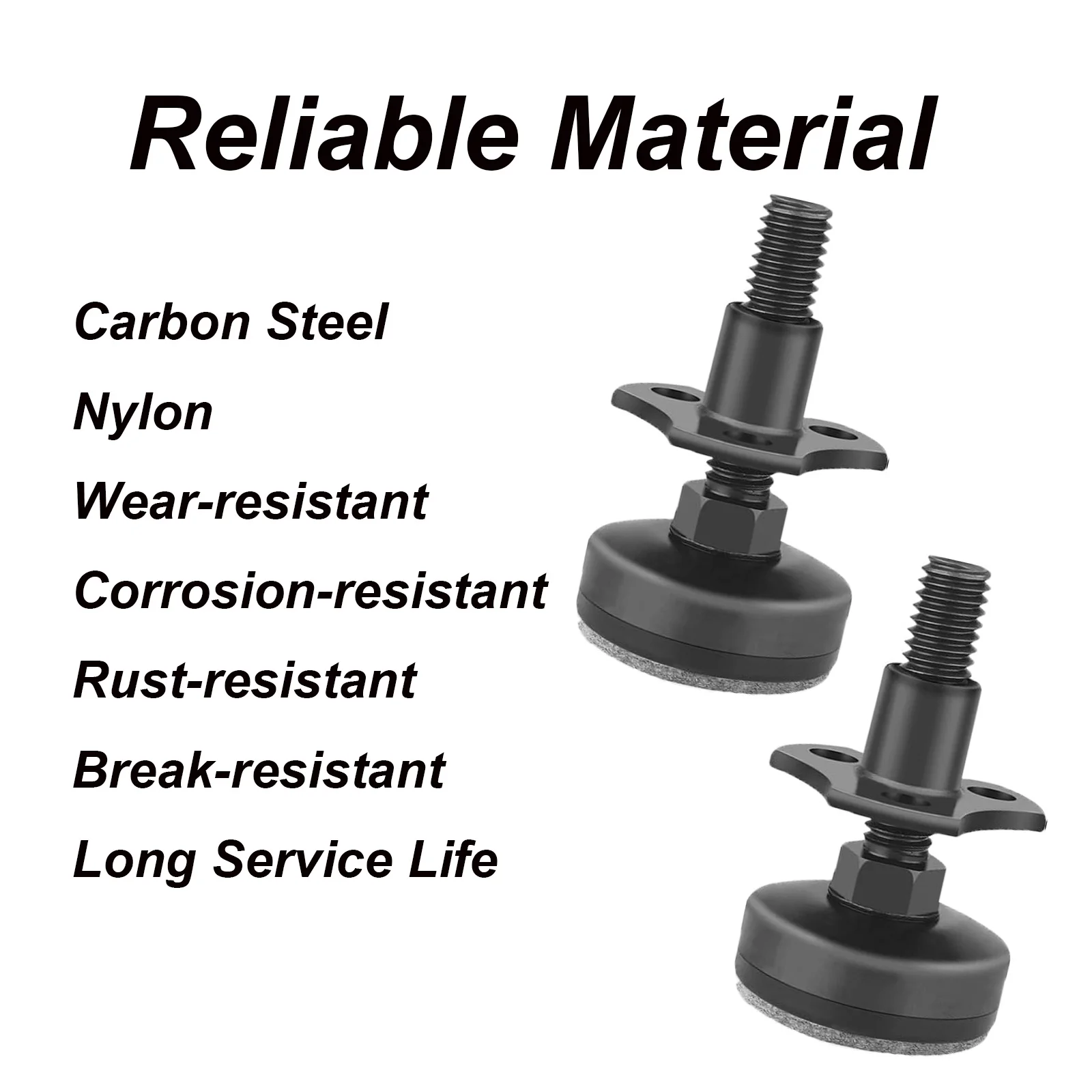 4PCS Adjustable Leveling Feet Heavy Duty Steel Protective Furniture Legs Feet Triangle Sofa Leg Furniture Multi Specification