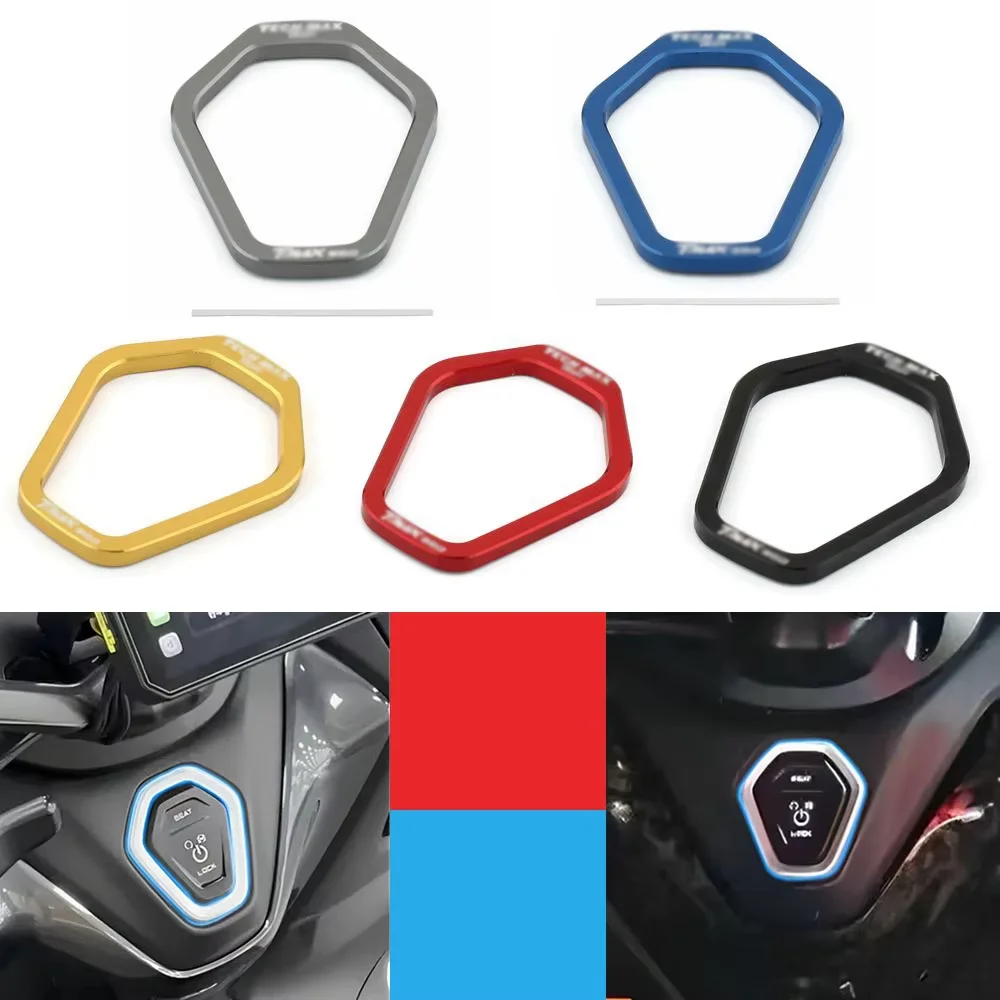 For Yamaha TMAX560 Tech Max TMAX 560 2022-2026 Motorcycle Accessories Electric Door Lock Switch Cover Cap Protector