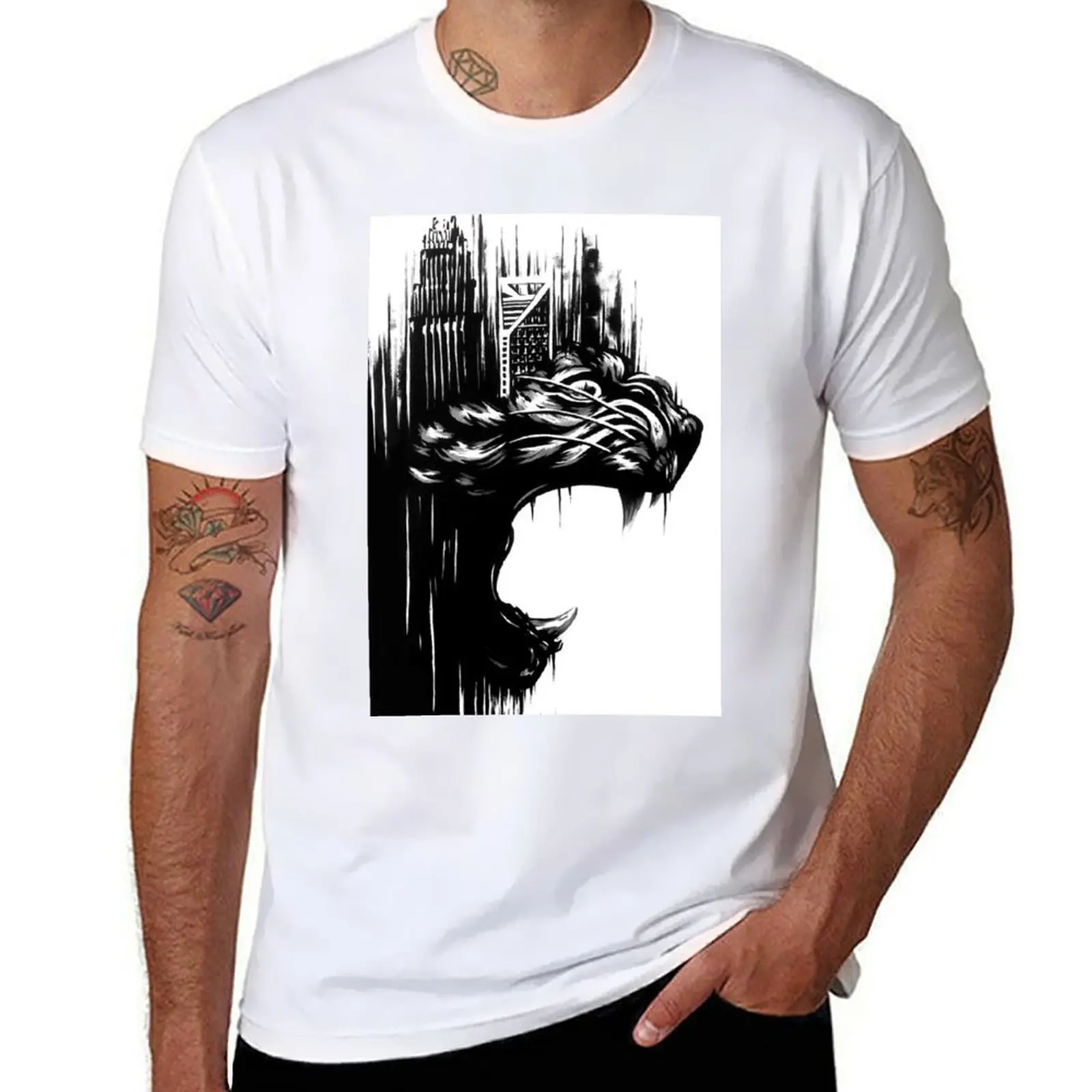 

Catzilla T-Shirt g man t shirts for men men t shirt cotton 100% T-Shirt
